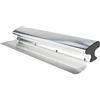 WABROTECH Spatola per Superfici con Manico Maneggevole 80 cm Spatola - Larga 0,8 kg - Spatolla per Facciate in Alluminio per Stuccare Pareti e Soffitti - Utensili per Cartongesso in Acciaio Inox