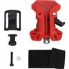 Fafeicy Attacco Rapido per Attrezzi Chiusura Sicura Clip Cintura per Elettricista Martello Chiave Torcia ABS Nylon Cantiere