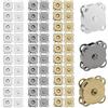 Rairsky 30 Pezzi Bottoni Automatici da Cucire, Bottoni Magnetici per Borse in 3 Colori, Metallo Magnete Bottoni da 14 mm, Cucire Chiusura Magnetica per Borse, Borsellini, Zaini, Abbigliamento e Artigianato