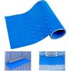 LQTSLFM Tappetino Scala Piscina, 90 x 23 cm Tappetino Antiscivolo per Piscina, Rettangolare Tappetini Piscinas Blu, Tappetini Protettivo per Scala da Piscina, Scalette, Gradini (Blu-C)