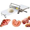 dosiwlatever Sfogliatrice Pasticceria Manuale Pieghevole in Acciaio Inox 304, Macchina per Stendere la Pasta con Spessore Regolabile 2-25 mm, Laminatrice per Pasticceria e Cucina Small