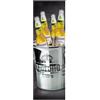 HAHII Adesivi per frigo per porte intere e porte La birra autoadesivi carta da parati professionale in vinile 60X180CM