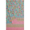 Bassetti Granfoulard Telo Copridivano, Copritutto, Telo Arredo Gran Foulard per divano, Copriletto, Copritavolo, cm 270x270 (RAPALLO TURCHESE)