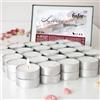 hofer gegr.1418 HOFER TEELLITER Set da 150 pezzi - L'originale | Candele piccole, confezione grande senza profumo | Candele per decorare, feste, godere, rilassarsi