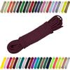CARTONARE Cordoncino in gomma da 2 mm, 3 mm, per cucito, fai da te e attività all'aperto, elastico (525) rosso bordeaux, 3 mm x 5 m