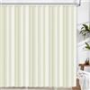 Leseed Tenda da doccia 240x200 con 12 anelli, impermeabile, antimuffa e ad asciugatura rapida, disponibile in bianco, beige e grigio, adatta per l'uso in bagno o sulla vasca