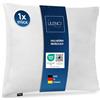LILENO HOME Cuscino in microfibra, 80 x 80 cm (imbottitura da 1200 g) [set da 1] lavabile fino a 95 gradi - Cuscino 80 x 80 cm come imbottitura per cuscino da letto o come cuscino decorativo
