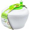 Zanetti, Centrifuga per Insalata 4 lt, Centrifuga Scola Insalata, Colore Bianco e Verde, Asciugatura Perfetta, Made in Italy