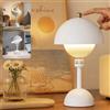 Aigostar Lampada da Comodino Magnetica e Girevole, con 3 Temperature di Colore e Regolazione Continua, Lampada da Tavolo Moderna per Interni ed Esterni - 1 Pezzo, Bianco