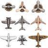 FINGERINSPIRE Spilla per Aereo in Lega 9 Stile Spilla da Baverocon Elica per Aereo da Aviatore Vintage per Piloti Appassionati di Viaggi Accessorio per Colletto da Abito