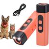 Vexnaro Dispositivo Antiabbaio per Cani Ultrasuoni, Repellente Ultrasuoni con 3 Frequenze Regolabili e Torcia LED, Ricaricabile Anti Abbaiare per Interni Esterni Cani Piccoli Medi Grandi