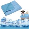Generico Tappetino rinfrescante per gatti, tappetini refrigeranti per cani, tappetino refrigerante gatto, tappeto refrigerante cane pieghevole lavabile per estate casa auto (A-Blu,S/50 * 40CM)