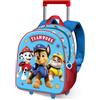 KARACTERMANIA Paw Patrol Ready-Zainetto 3D con Ruote Piccolo, Blu, 26 x 34 cm, Capacità 7 L