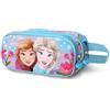 Disney Frozen 2 Breeze-Astuccio 3D Doppio, Multicolore, 22 x 10 cm, Capacità 1,50 L