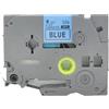 BROVACS 1 nastro laminato nero su blu, compatibile con stampanti Brother P-Touch TZ 511 TZe 511, 6 mm, OPA4511