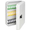 Parrency Cassetta portachiavi con serratura a combinazione con 48 ganci, grande armadio con serratura a combinazione per montaggio a parete, 28 x 24 x 7,6 cm (etichette chiave incluse)