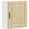 pokgdf Armadietto salvaspazio per piccole cucine, in legno con superficie liscia per forno e microonde, con ampio vano portaoggetti e supporto a parete