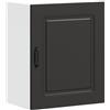 pokgdf Armadietto salvaspazio per piccole cucine, in legno con superficie liscia e piedini regolabili in altezza, ampio vano portaoggetti e supporto a parete,