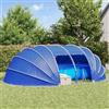 Generico Tenda da Piscina a Cupola Blu 640 x 432 x 205 cm,Piscine e Spa,Accessori per Piscina e Spa,Coperture e Teli per piscine-42001142