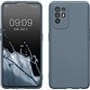 kwmobile Custodia Compatibile con Oppo A94 (5G) Cover - Back Case per Smartphone in Silicone TPU - Protezione Gommata - grigio blu
