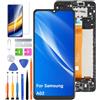 HLYGZX Display Schermo per Samsung A02 A022F A022F/DS con Cornice | con kit di riparazione，PLS LCD，HD Display，Sostituire lo schermo,per Modello:A022M A022M/DS A022G A022G/DS