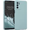kwmobile Custodia Compatibile con Oppo A16 / A16s / A54s Cover - Back Case per Smartphone in Silicone TPU - Protezione Gommata - menta freddo