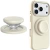 LACHT Anello Cellulare Magnetico, Versione Aggiornata, Impugnatura Magnetica In Morbido Silicone, Compatibile Con Iphone 17/16/15/14/13/12, Comoda Impugnatura One-Touch, Telefono Android (Bianco)