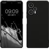kwmobile Custodia Compatibile con Xiaomi Poco F5 5G Cover - Back Case per Smartphone in Silicone TPU - Protezione Gommata - nero