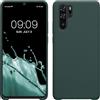 kwmobile Cover per Huawei P30 Pro Custodia - Back Case per Smartphone in Silicone TPU - Protezione Gommata - verde muschio