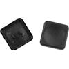 YMDK Quadrato Rotondo 1u Basso Profilo Vuoto Nero Bianco Keycaps PBT FAI DA TE per Kailh Choc 1350 Interruttore Tastiera Meccanica