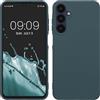 kwmobile Custodia Compatibile con Samsung Galaxy A25 Cover - Back Case per Smartphone in Silicone TPU - Protezione Gommata - ardesia scuro
