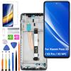 HLYGZX Schermo di Ricambio per Xiaomi Poco X3 / X3 Pro LCD, per Xiaomi Poco X3 NFC Schermo Display Touch Digitizer Assembly Kit di Riparazione (Nero con Cornice)