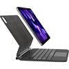 Belkin Tastiera Bluetooth Pro con custodia e supporto magnetico, tastiera iPad, controllo multi-gesto, fissaggio magnetico Apple Pencil QWERTZ, tasti multimediali per iPad Air M2 13/Pro 12,9
