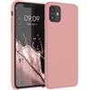 kwmobile Cover per Apple iPhone 11 Custodia - Back Case per Smartphone in Silicone TPU - Protezione Gommata - rosa invernale