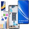 HLYGZX Display di ricambio per Xiaomi 11t 5G LCD schermo TFT, per Xiaomi 11t Pro Display Touch Digitizer Assembly Kit di riparazione (nero con cornice)