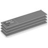 ARCTIC TP-4 Thermal Pad: Pad termico ad alte prestazioni, 4 pezzi, 120x20x1,0 mm (impilabile fino 2,0 mm senza perdita di prestazioni), alte prestazioni, molto morbido, riempitivo, colma irregolarità