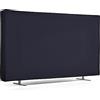 kwmobile Protezione Compatibile con 40 TV - Cover Proteggi-Schermo PC e TV - Custodia Protettiva Anti-Polvere da Interno - blu scuro