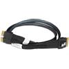 Icy Dock Cavo SlimSAS 8i SFF-8654 a 2x SlimSAS 4i SFF-8654 0,5 M - MB306L-B