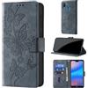 CaseGla Cover per Huawei P20 Lite, Viola grigio | Blocco RFID, Portafoglio Pelle PU, Flip Libro, Porta Carte, Magnetica Libretto, Antiurto Protezione Completa