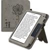 kwmobile Custodia eReader Compatibile con Kobo Libra 2 Cover - Cover eBook Pelle PU con Stand Cinturino Porta Carte Amore