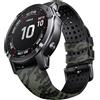 ANBEST Cinturino per Garmin Fenix 6X Pro/Fenix 7X Pro/Fenix 6X/7X/5X Cinturino, Bracciale Sostitutivo in Silicone da 26 mm a Montaggio Rapido Fenix 3/3HR/Instinct 2X/Enduro 2 Band