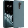 kwmobile Custodia Compatibile con Xiaomi Redmi 9 Cover - Back Case per Smartphone in Silicone TPU - Protezione Gommata - artic night