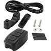 Gutol Telecomando Bluetooth 4.0 - Telecomando per manubrio di bicicletta e moto con staffa di montaggio, può rispondere/riagganciare chiamate e riprodurre musica (nero)