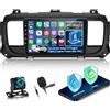 ETLFUCyber 8 Core 4G+64G Autoradio per Citroen Jumpy 3/Peugeot Expert/Toyota Proace 2016-2021 con Senza Fili Carplay e Android Auto, 9 Pollici Android Stereo Auto con WiFi/GPS/Bluetooth 5.1/DPS Hi-Res/FM RDS