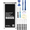 SHAWOROCE Batteria EB-BG390BBE compatibile con Samsung Mobile Phone Galaxy Xcover 4 4S SM-G390 SM-G398 Li-Ion 2800mAh 3.85V con kit di riparazione