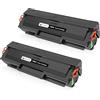 MEGOFFICE 106A W1106A Toner nero compatibile per HP 106A Cartuccia toner compatibile per HP Laser 107W 107A 107R MFP 135WG 137FWG 135A 135R 135W 137FNW (2 nero)