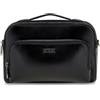 GUESS borsa a tracolla Boston Double Zip Camera Bag Black nero