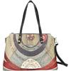 Gattinoni Borsa A Spalla Medium Doppio Manico Planetarium BIGPL8227WPQ Nero
