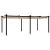 vidaXL Gazebo da Giardino con Tetto Retrattile Tortora 3x6 m Alluminio, gazebo da esterno, padiglione, pergola, gazebo da patio