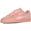 Puma Suede Heart EP - Scarpe da Ginnastica Basse Donna, Beige (Peach Beige-Metallic Beige), 40 EU